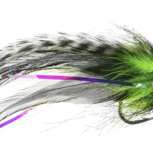 Umpqua Streamer Jungle Love Black Chartreuse #2/0-